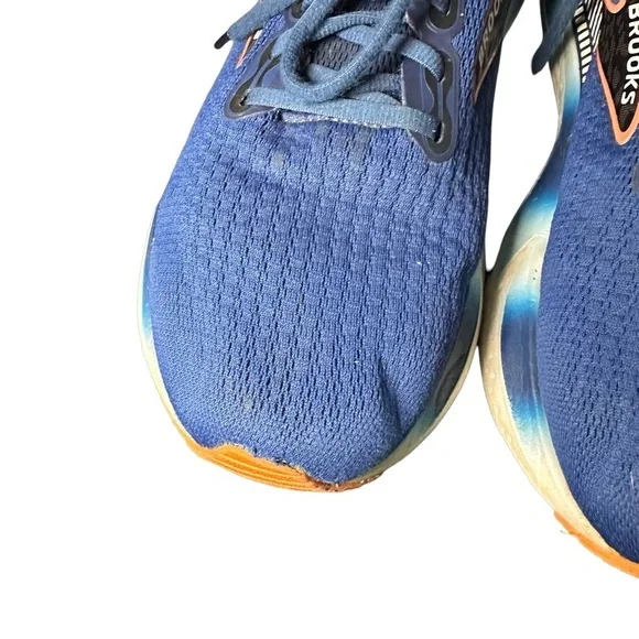 Brooks Glycerin GTS 21 Blue Athletic Running Shoes 1104201D474 Mens Size 11 D